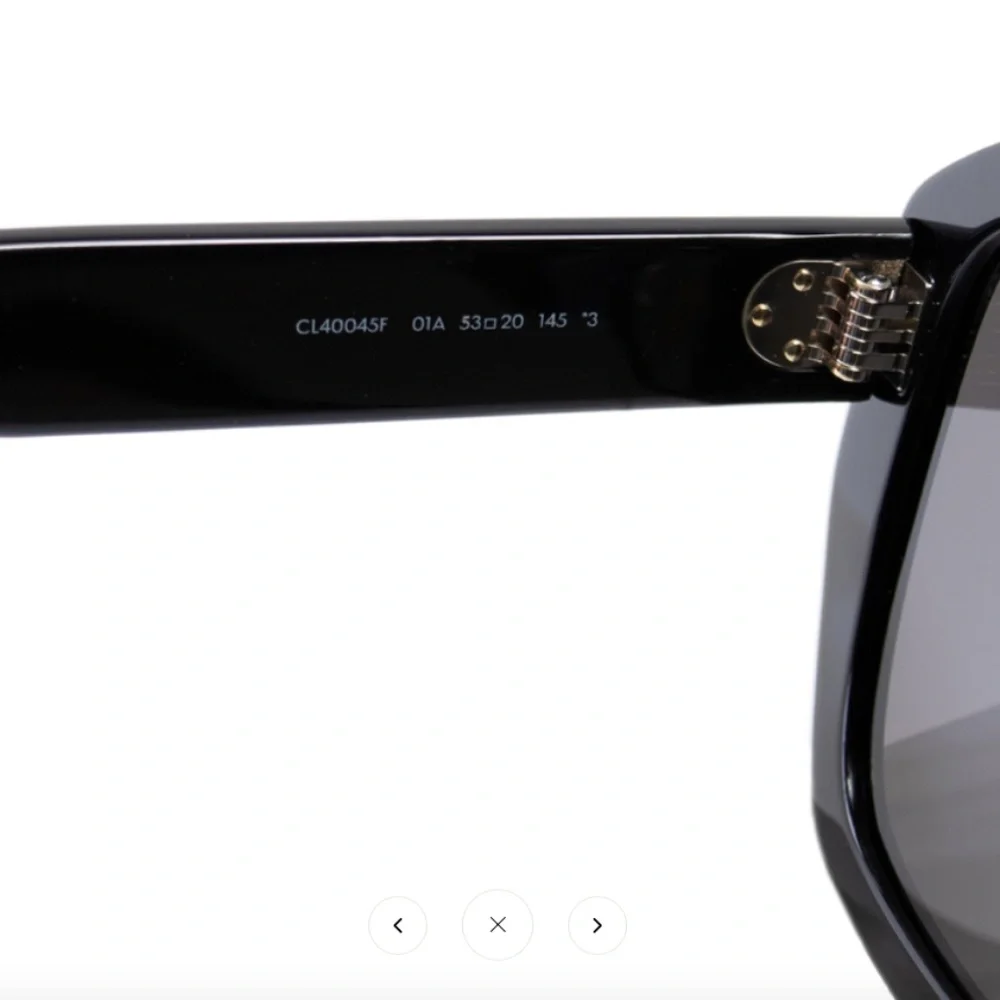 CELINE CL40045F 01A SUNGLASSES Black Frame - Picture 10 of 11